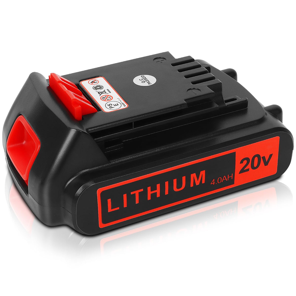 Akkopower 20V Replacement Battery for Black+Decker | 4Ah Li-Ion, 20V Max XR Compatible