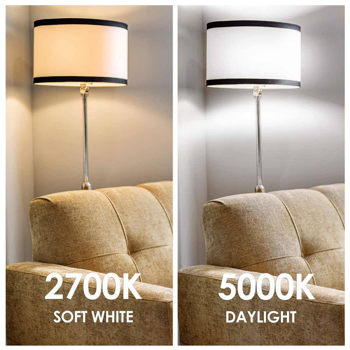 ENERGETIC SMARTER LIGHTING A21 LED Bulb – 2300 lm, 2700K Soft White, 2-Pack, UL Listed, Non-Dimmable