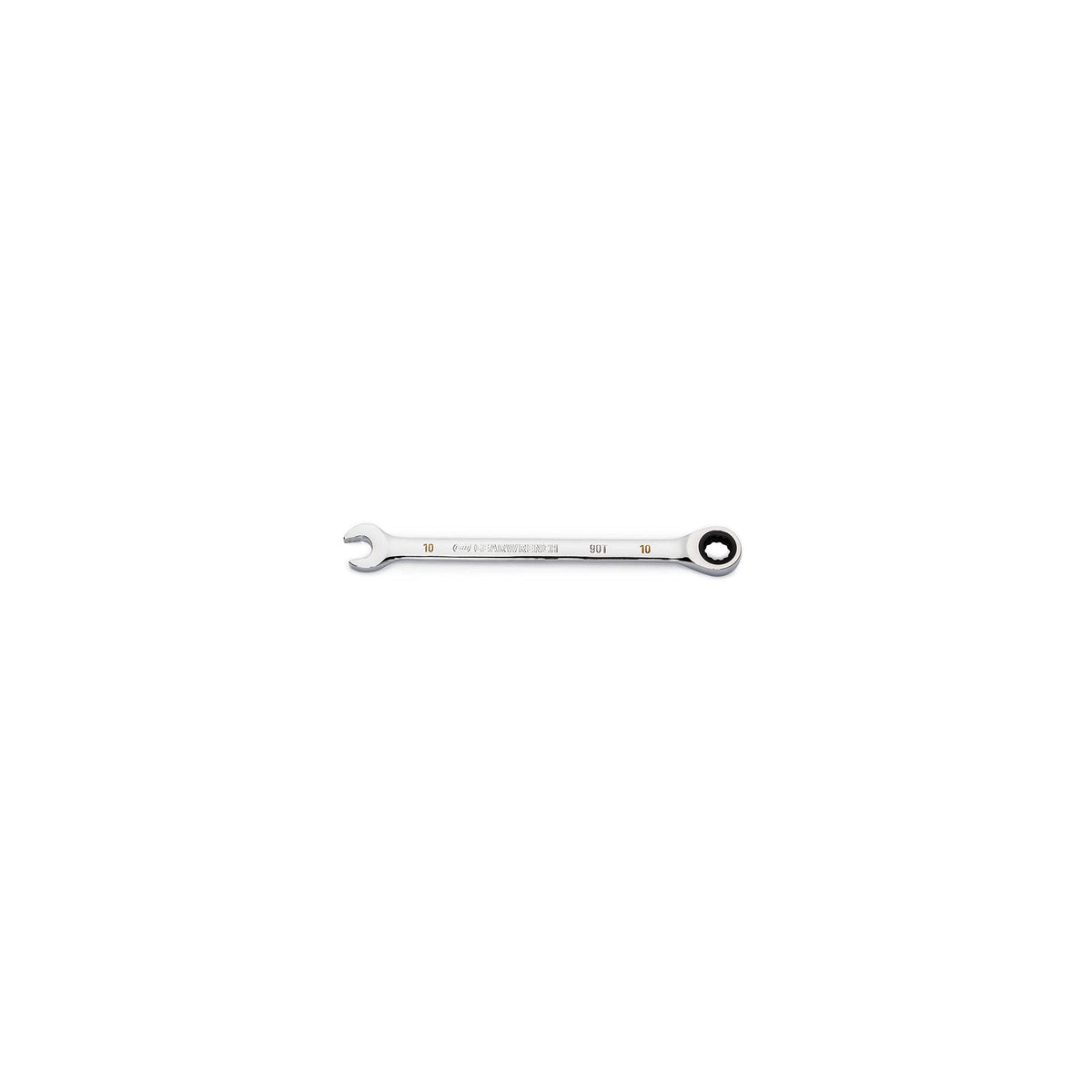 GEARWRENCH 10mm 4-Degree Swing Arc 12-Point Ratcheting Wrench – 86910