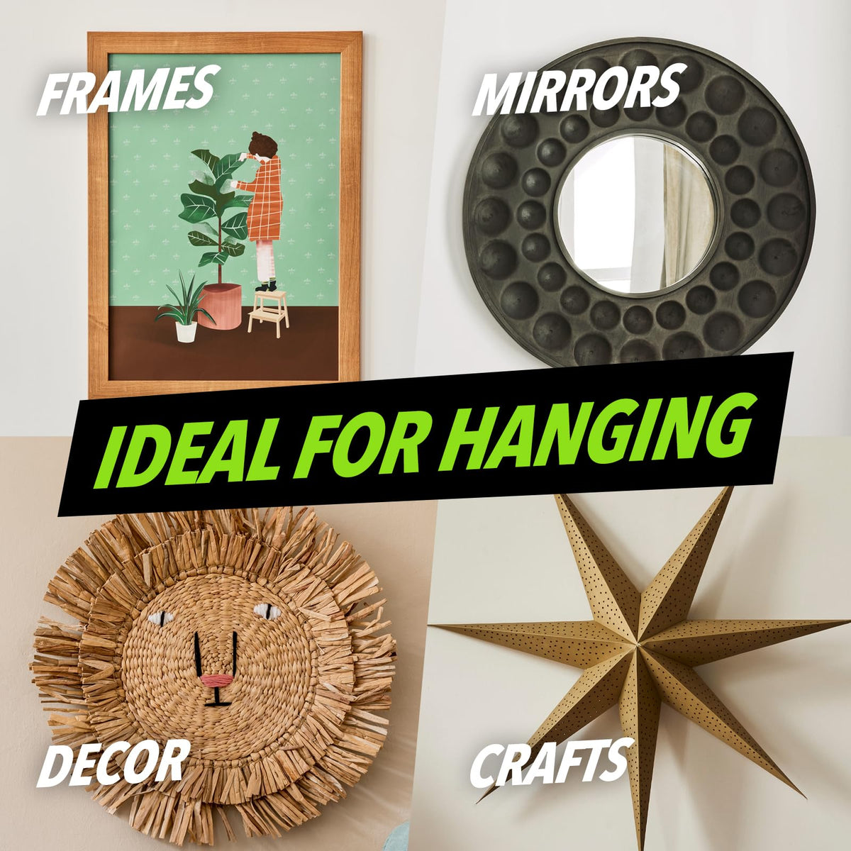 HangDone Picture Hanging Wire #5 – 50lbs, 100ft, 16-Gauge Steel